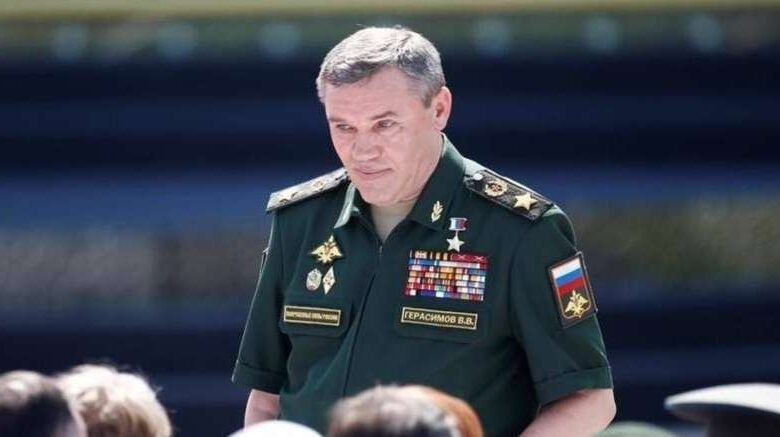 فاليري جيراسيموف رئيس الأران العامة للقوات المسلحة