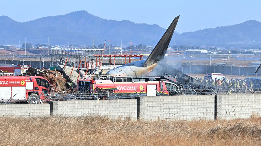 South Korea Plane Fire