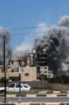 Israeli Warplanes Launch Airstrikes On Nuseirat Area